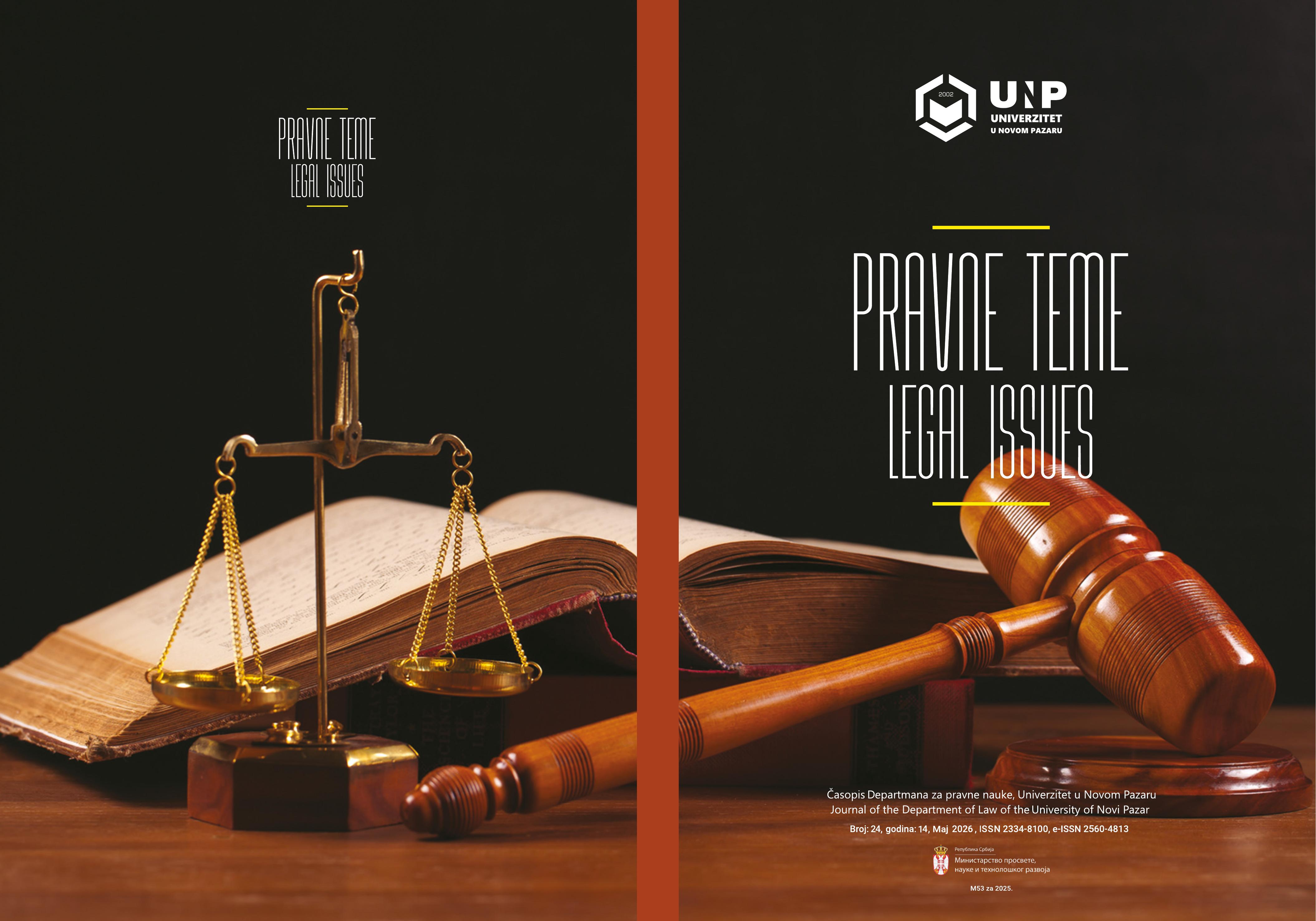 					View Vol. 14 No. 24 (2026): Pravne teme
				